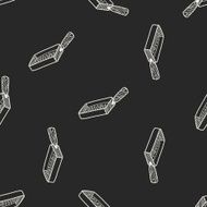 pan doodle seamless pattern background N8