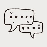 people talk doodle N17