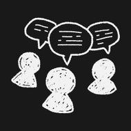 people talk doodle N27