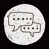 people talk doodle N33