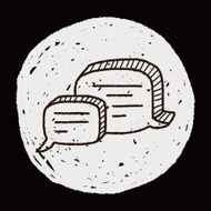 people talk doodle N36