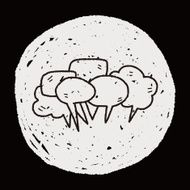 people talk doodle N38
