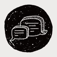 people talk doodle N44