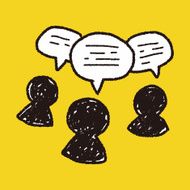 people talk doodle N51