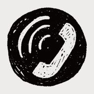 phone call doodle N10