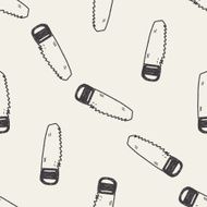 saw doodle seamless pattern background N9