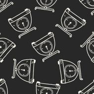 scale doodle seamless pattern background N4