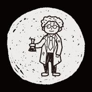 scientist doodle N4