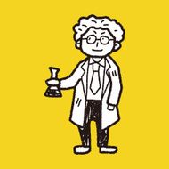scientist doodle N6