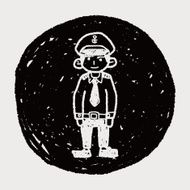 police doodle N17