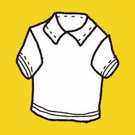 polo shirt doodle N11