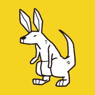 rabbit doodle N14