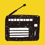 radio doodle drawing N14