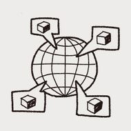 shipping box doodle N55