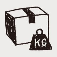shipping box doodle N58