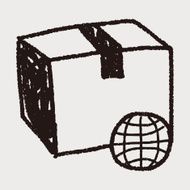 shipping box doodle N60