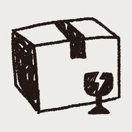 shipping box doodle N61