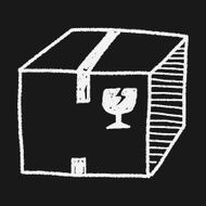 shipping box doodle N64