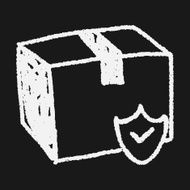shipping box doodle N75