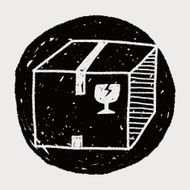 shipping box doodle N90