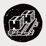 shipping box doodle N92