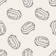 soap doodle seamless pattern background