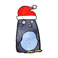 Cartoon Christmas Penguin N3