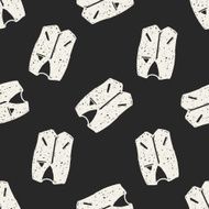 vest doodle seamless pattern background N5