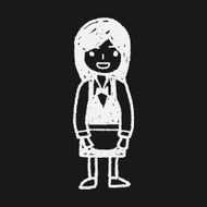 waitress doodle N7