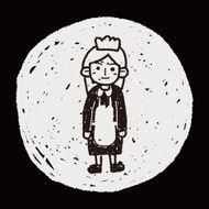 waitress doodle N8