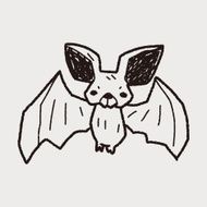 bat doodle N10
