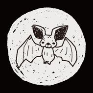bat doodle N12