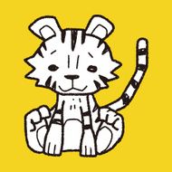tiger doodle N4