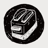 Toaster doodle N13