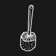 toilet brush doodle N4