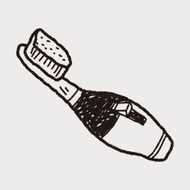 Toothbrush doodle N7