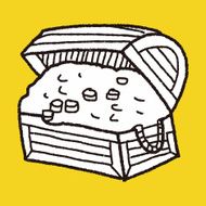 treasure chest doodle N5