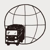 truck shipping doodle N6