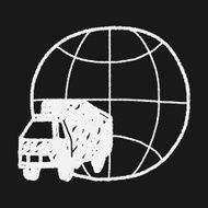 truck shipping doodle N7