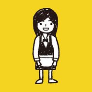 waitress doodle N12