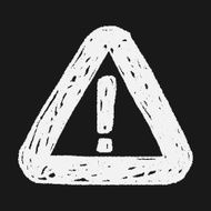 warning doodle N13