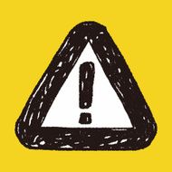warning doodle N16