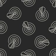 wifi doodle seamless pattern background N4