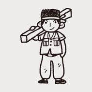worker doodle N6