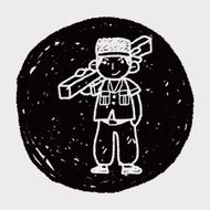 worker doodle N12