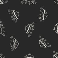 baby hanging doodle drawing seamless pattern background N2