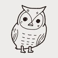 owl doodle N7