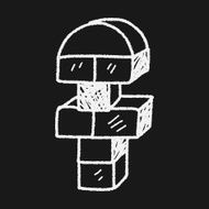 block toy doodle N25