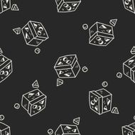 block toy doodle seamless pattern background N10