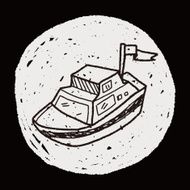 Boat doodle N37